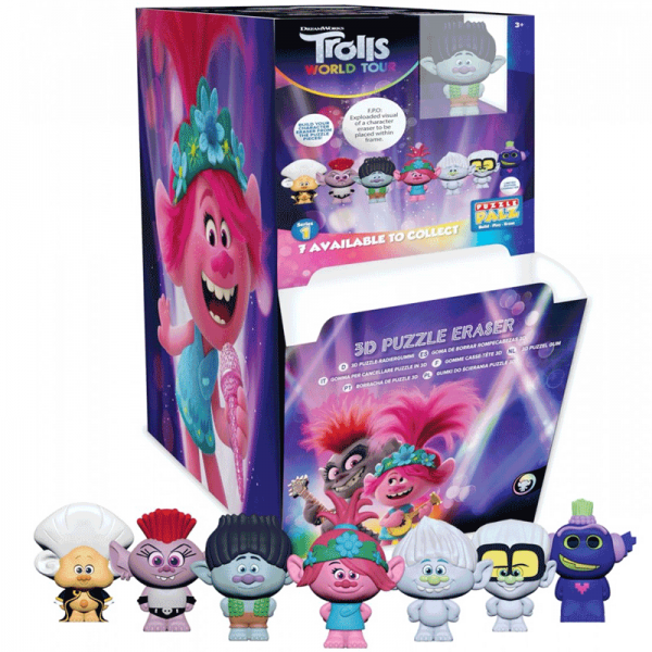 Puzzle Radiergummi Trolls 2 - 1 Blind Box